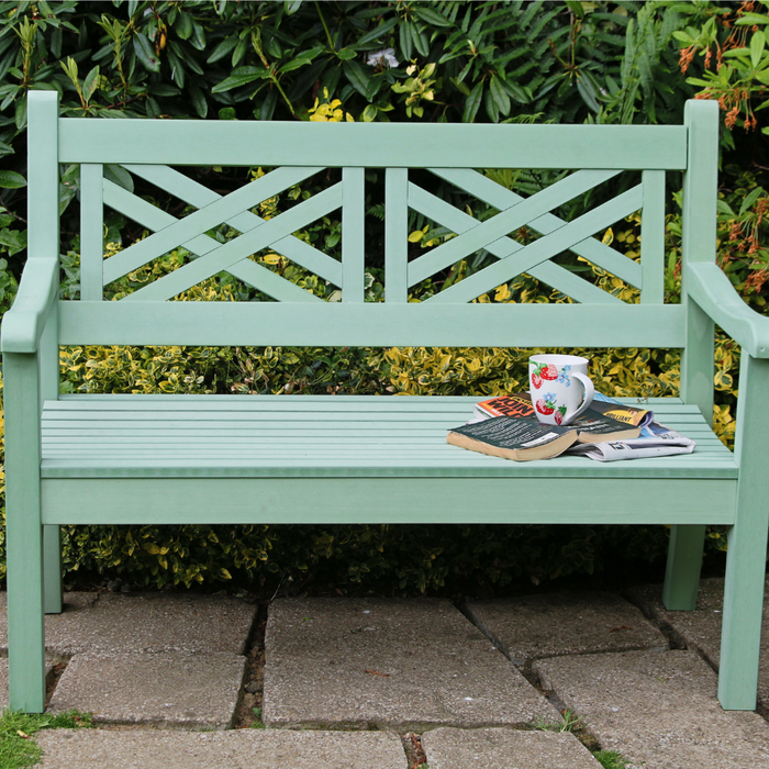 WINAWOOD Speyside 2 Seater Bench - 1216mm - Duck Egg Green