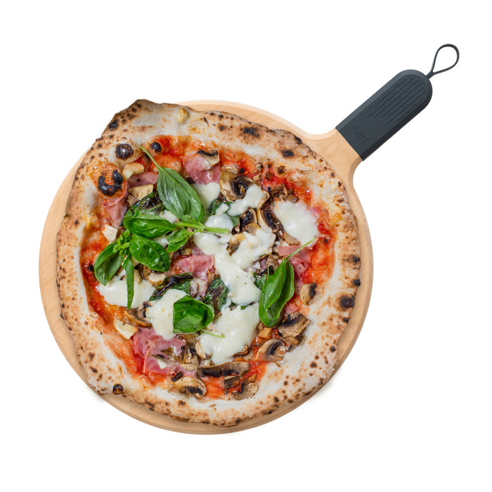 ZiiPa Sora Beech Pizza Serving Board 31cm – Slate/Ardoise