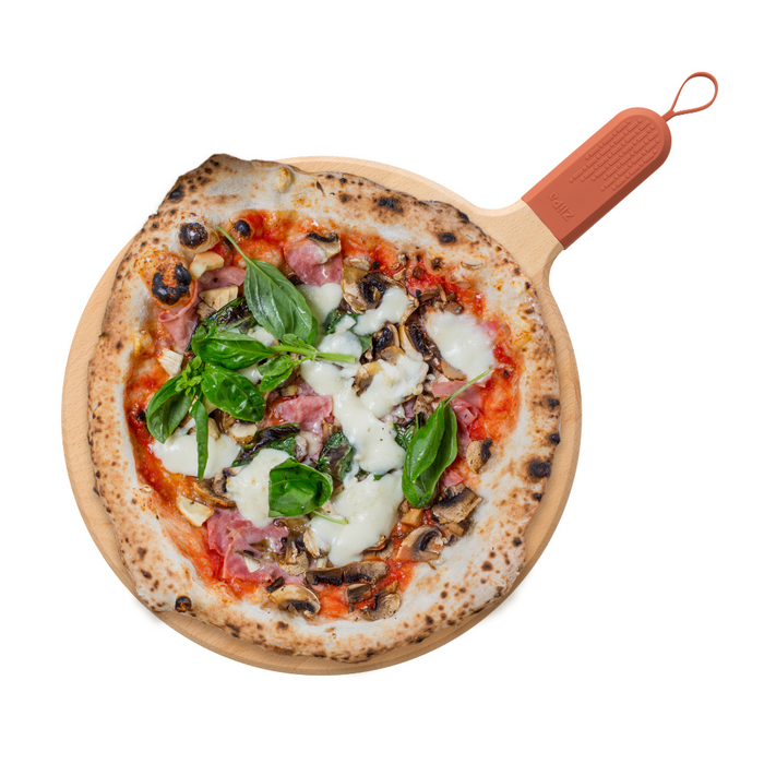 ZiiPa Sora Beech Pizza Serving Board 31cm – Terracotta
