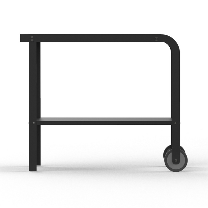 ZiiPa Vallone Garden Trolley with Shelf – Charcoal/Charbon