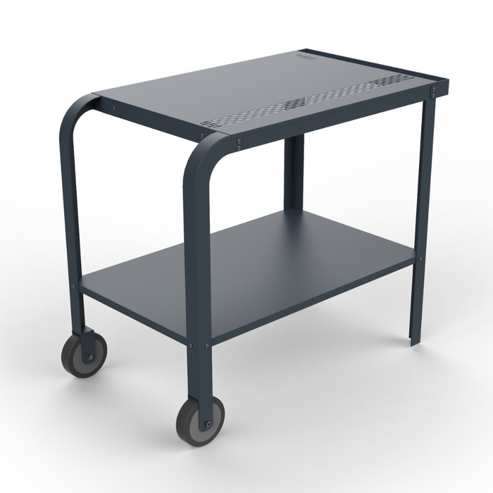 ZiiPa Vallone Garden Trolley with Shelf – Slate/Ardoise