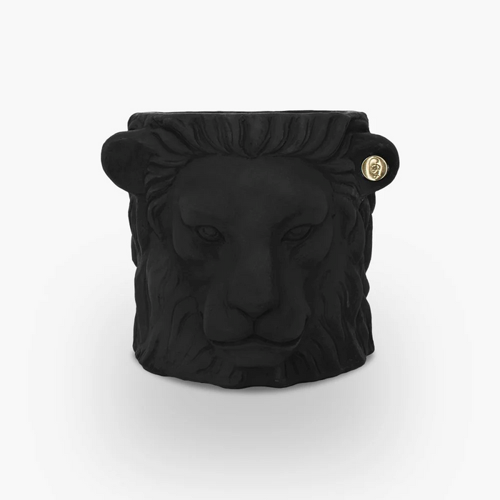 GARDEN GLORY Lion Pot Small - Black