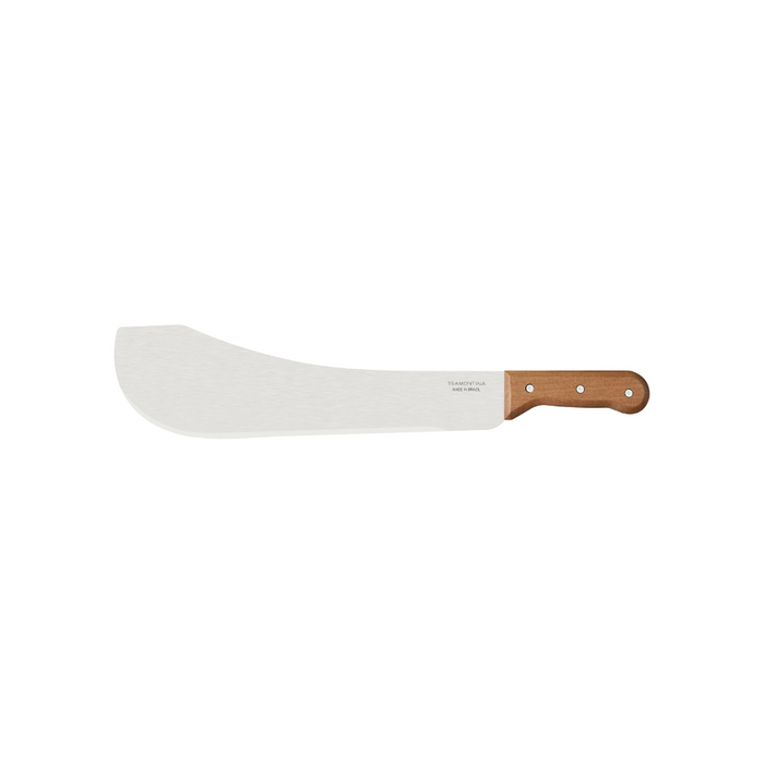 TRAMONTINA Bolo Machete with Carbon Steel Blade and Wood Handle - 380mm / 15"