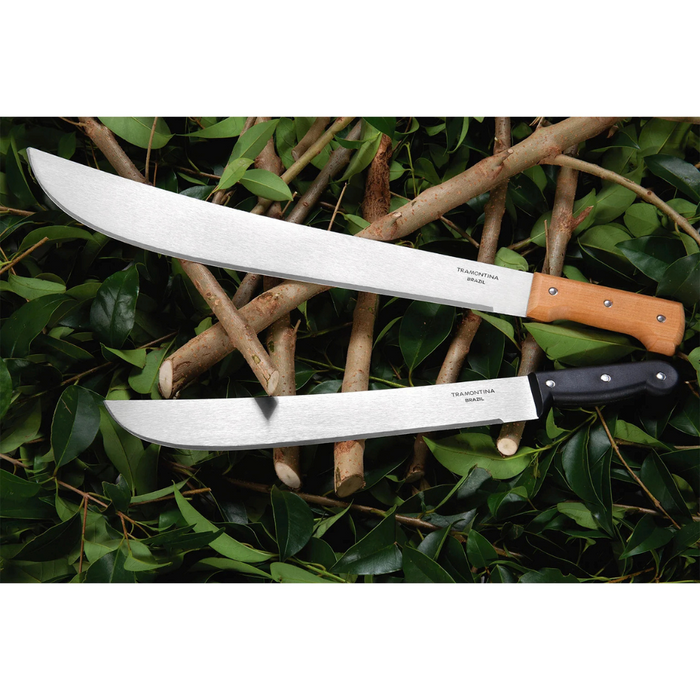 TRAMONTINA Machete with Carbon Steel Blade and Black Polypropylene Handle - 660mm / 26"