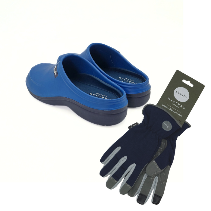 MARTHA'S VINEYARD Glove & Clog Set – Deep Ocean