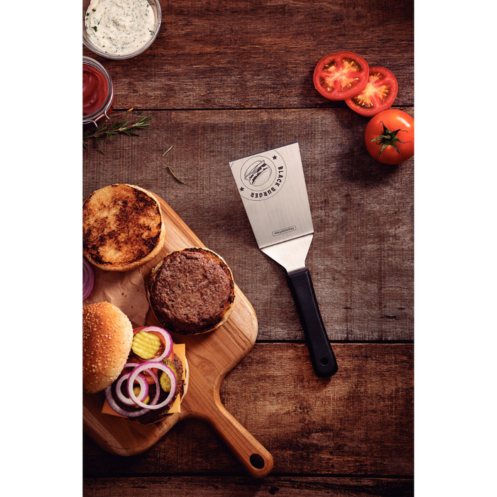TRAMONTINA CHURRASCO Black Burger Spatula 6"