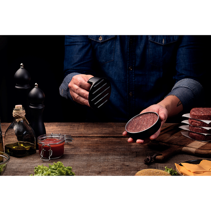 TRAMONTINA CHURRASCO Black Burger Press