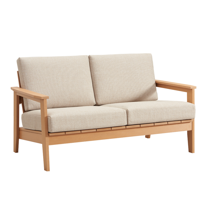 WINAWOOD Skara Wood Effect 2 Seat Sofa - 1460mm