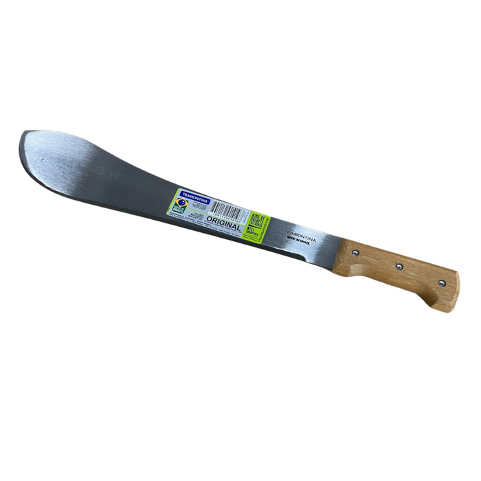 TRAMONTINA Bolo Machete with Carbon Steel Blade and Wood Handle - 368mm / 14"