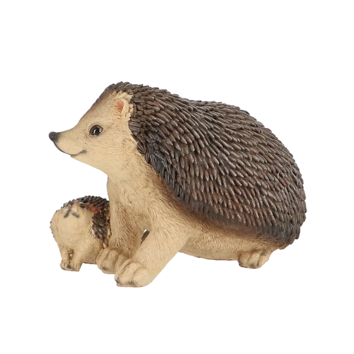 ESSCHERT DESIGN Hedgehog with Baby