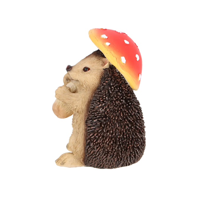 ESSCHERT DESIGN Fly Agaric with Hedgehog
