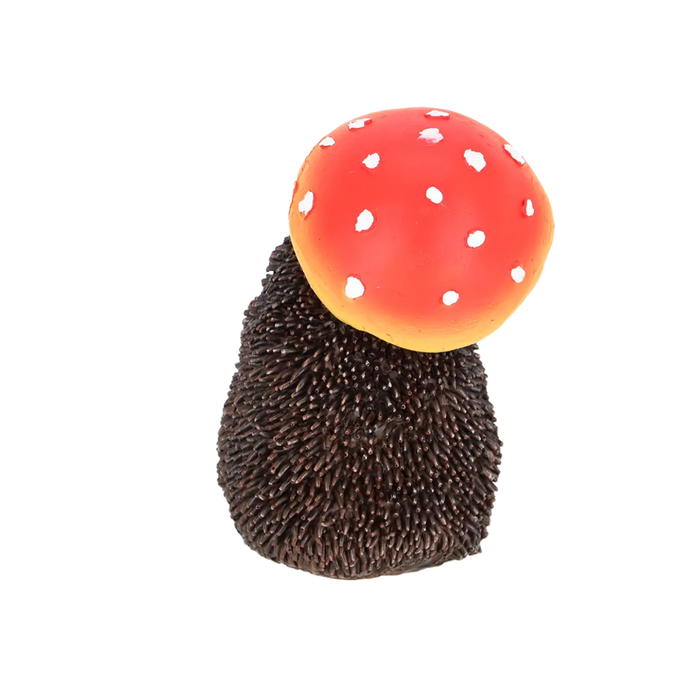 ESSCHERT DESIGN Fly Agaric with Hedgehog