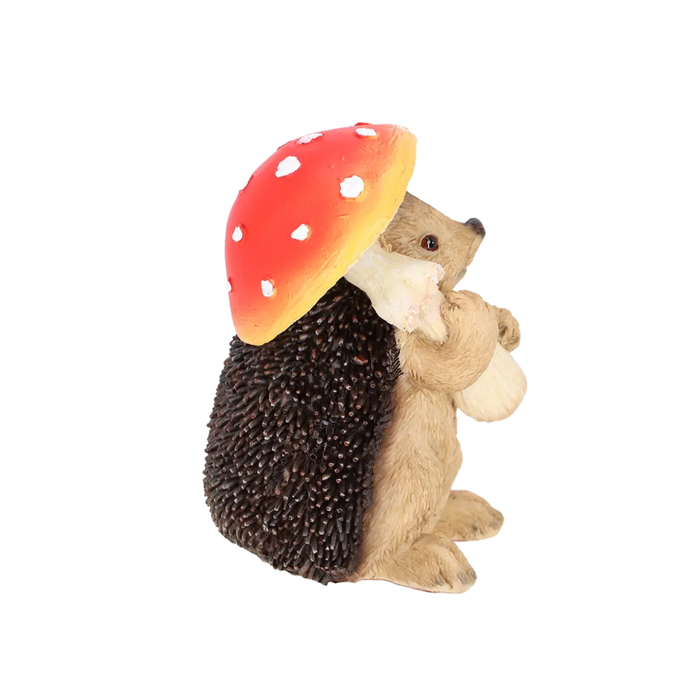 ESSCHERT DESIGN Fly Agaric with Hedgehog