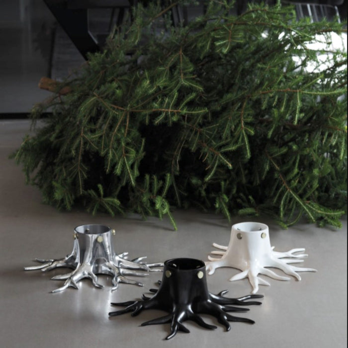 GARDEN GLORY Christmas Tree Stand " The Root" - Matte White