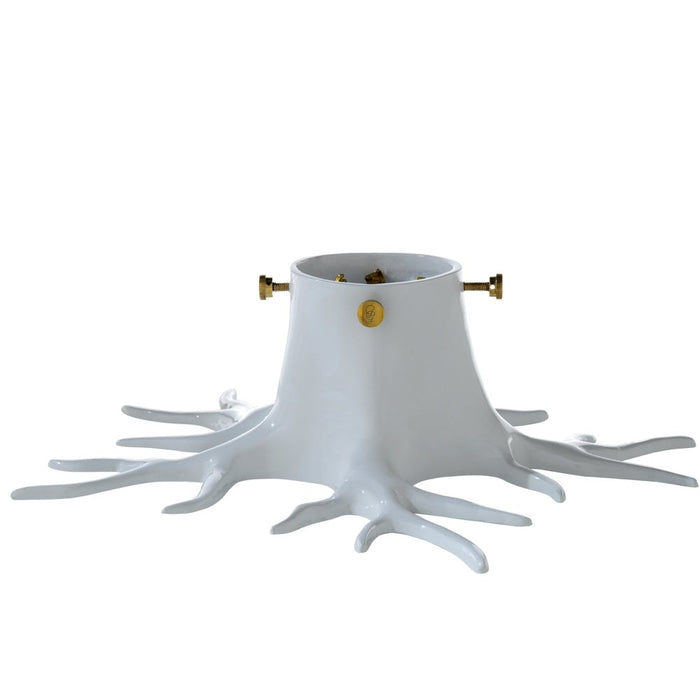 GARDEN GLORY Christmas Tree Stand " The Root" - Matte White