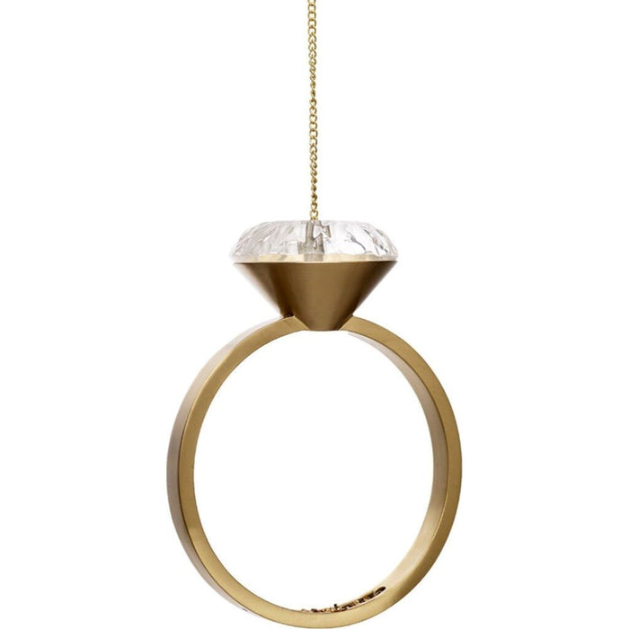 GARDEN GLORY Diamond Ring Bird Feeder