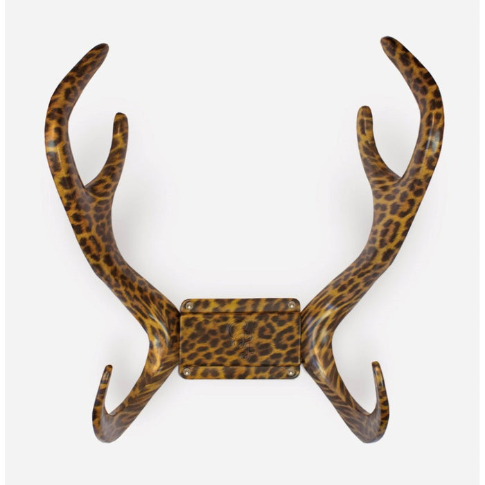 GARDEN GLORY Reindeer Wall Mount Hose Holder - Leopard