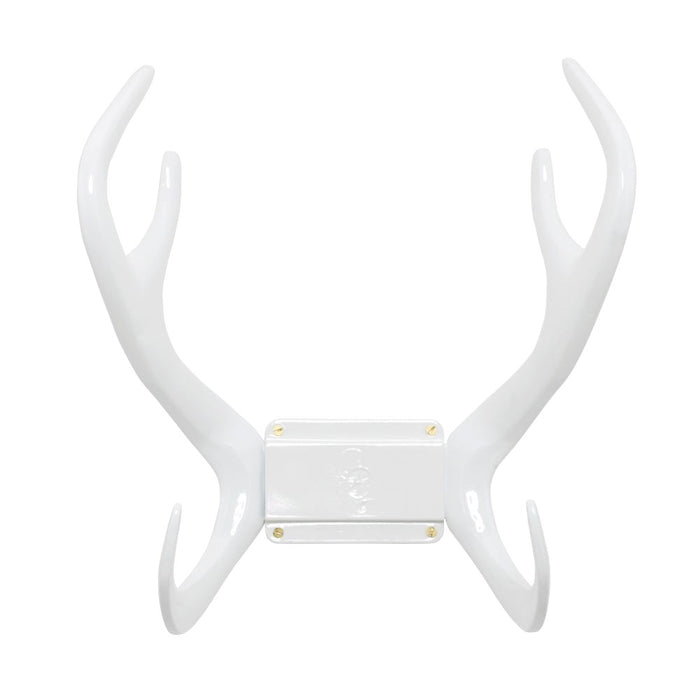 GARDEN GLORY Reindeer Wall Mount Hose Holder - White