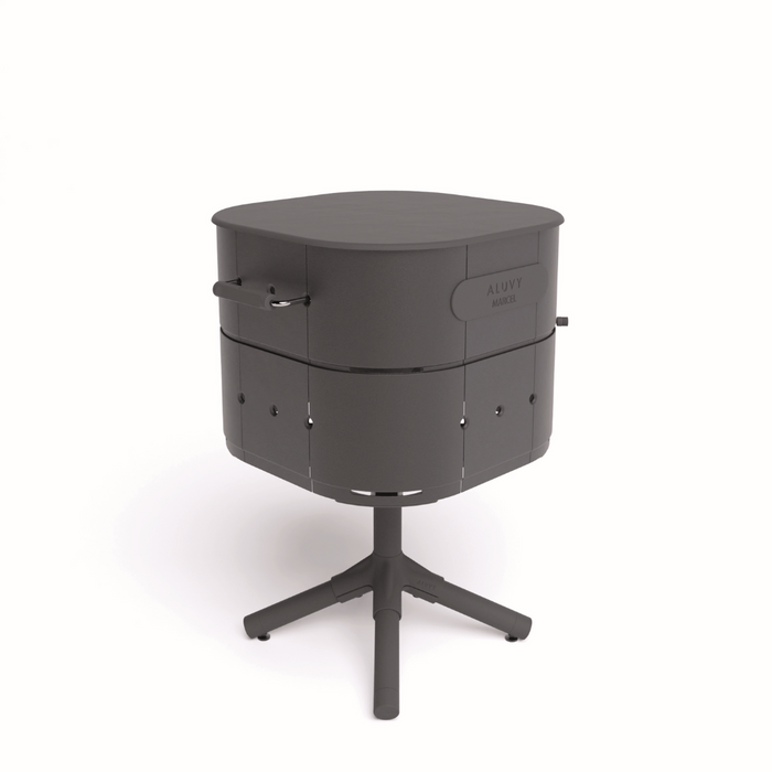 ALUVY MARCEL Basalt Charcoal Barbeque - Anthracite