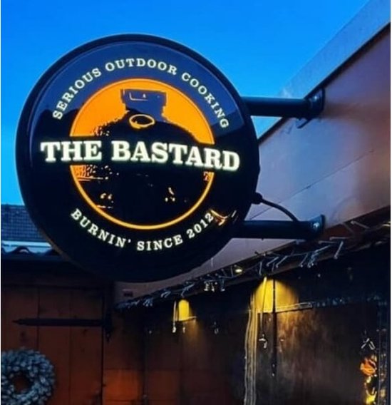 THE BASTARD BAR Light Sign 40cm