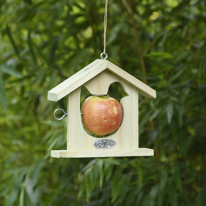 ESSCHERT DESIGN Apple House Bird Feeder - Set of 3