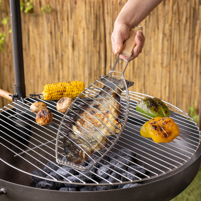 ESSCHERT DESIGN BBQ Fish Holder