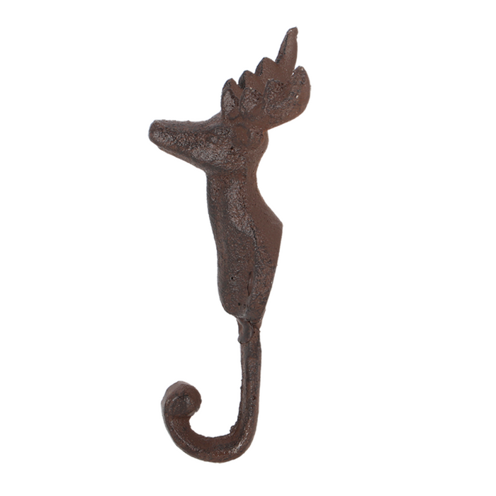 ESSCHERT DESIGN Cast Iron Deer Wall Hook