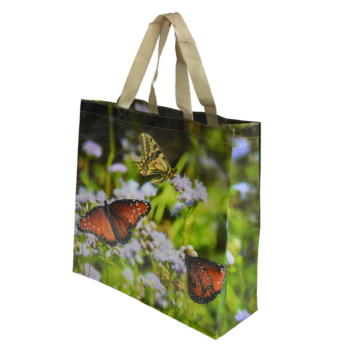 ESSCHERT DESIGN Shopping Bag - Butterflies & Flowers