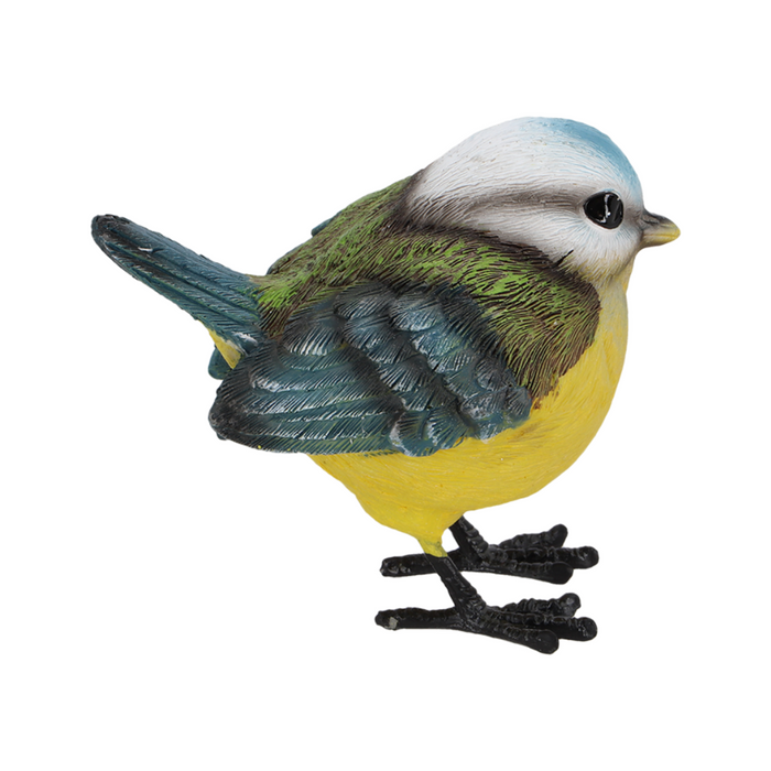 ESSCHERT DESIGN Blue Tit Bird Statue