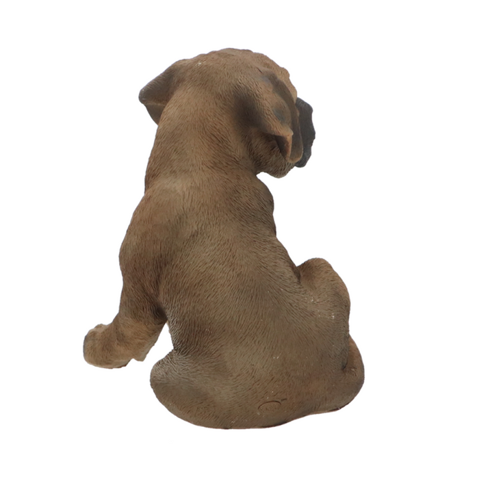 ESSCHERT DESIGN Sitting Great Dane Pup Statue