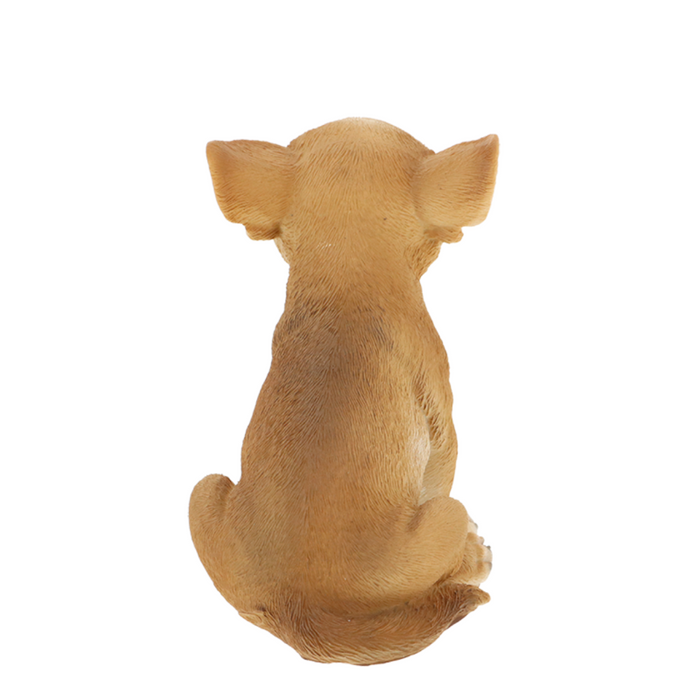 ESSCHERT DESIGN Sitting Chihuahua Statue - Brown