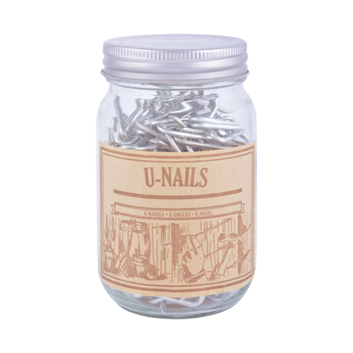 ESSCHERT DESIGN U-Nails In Jar