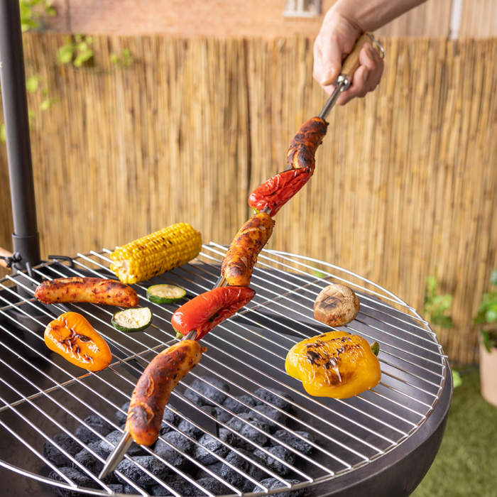 ESSCHERT DESIGN V-Shaped BBQ Skewer - Large