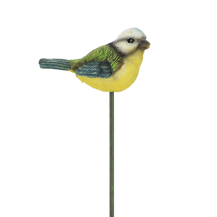 ESSCHERT DESIGN Blue Tit Bird Decorative Garden Stake