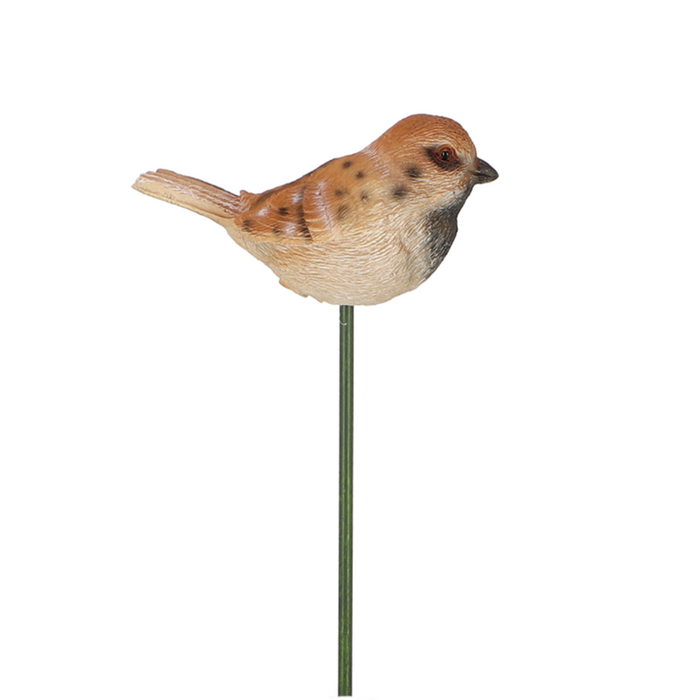 ESSCHERT DESIGN Sparrow Bird Decorative Garden Stake