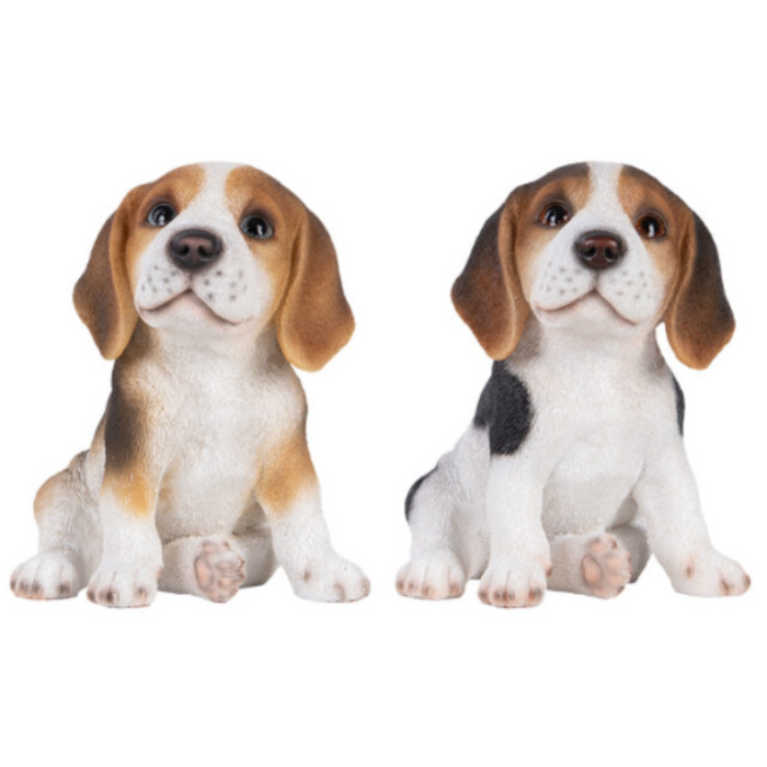 ESSCHERT DESIGN Beagle Pup Statue - Set of 2