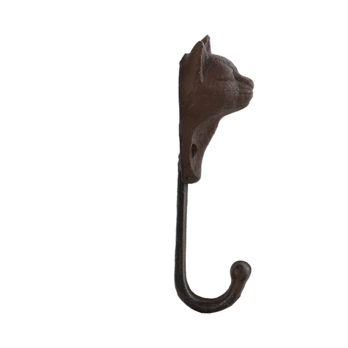 ESSCHERT DESIGN Cast Iron Cat Wall Hook