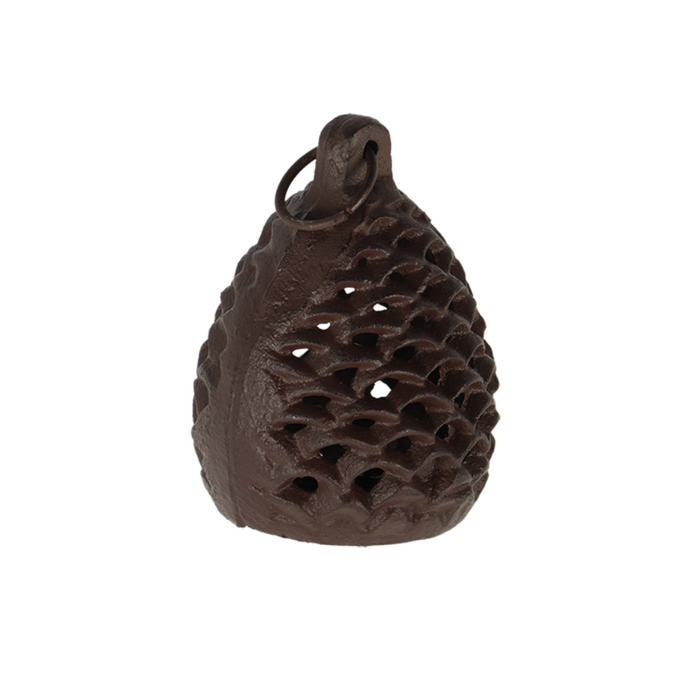 ESSCHERT DESIGN Cast Iron Pinecone Lantern - Small