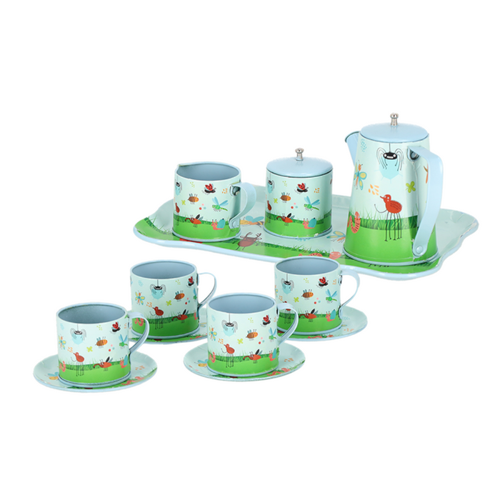 ESSCHERT DESIGN Children's Mud Kitchen Coffee Set