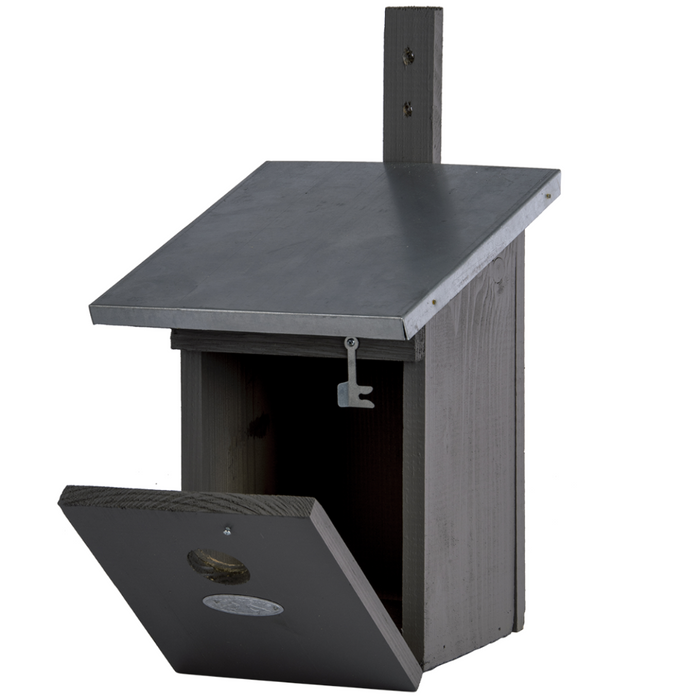 ESSCHERT DESIGN Great Tit Nesting Box Grey