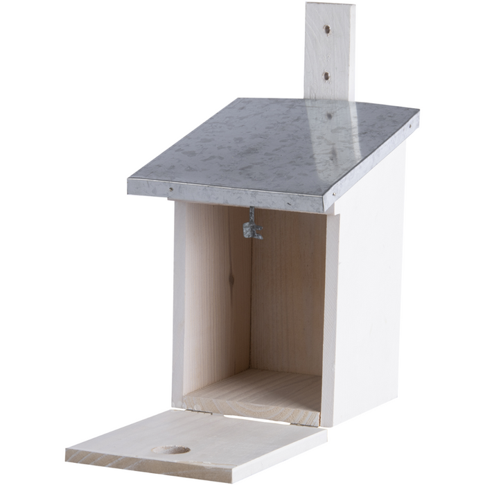 ESSCHERT DESIGN Great Tit Nesting Box White