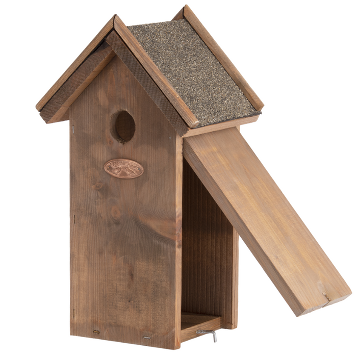 ESSCHERT DESIGN Great Tit Nesting Box With Bitumen Roof