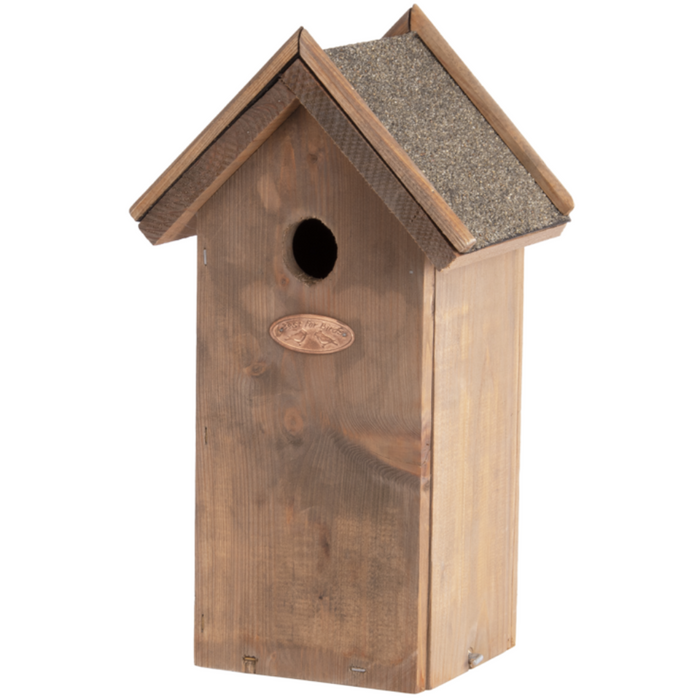 ESSCHERT DESIGN Great Tit Nesting Box With Bitumen Roof