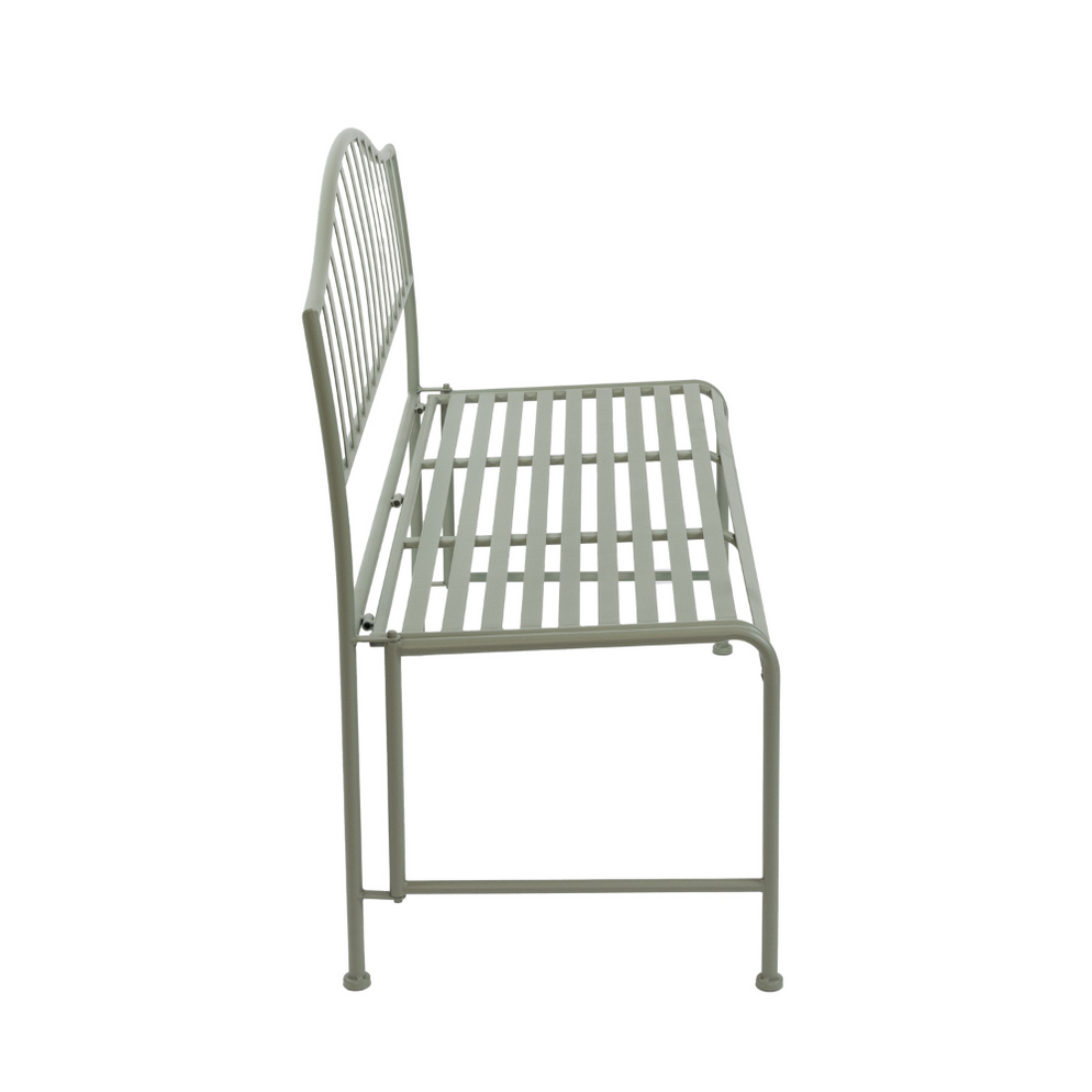 ESSCHERT DESIGN Iron 2 Seater Bench - Sand — Core Supply Group Pty Ltd