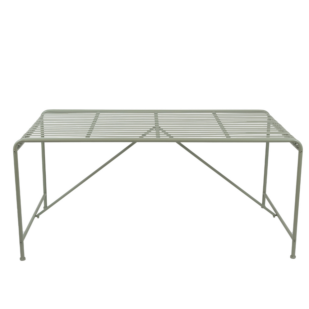 ESSCHERT DESIGN Iron Dining Table Rectangular - Sand — Core Supply ...