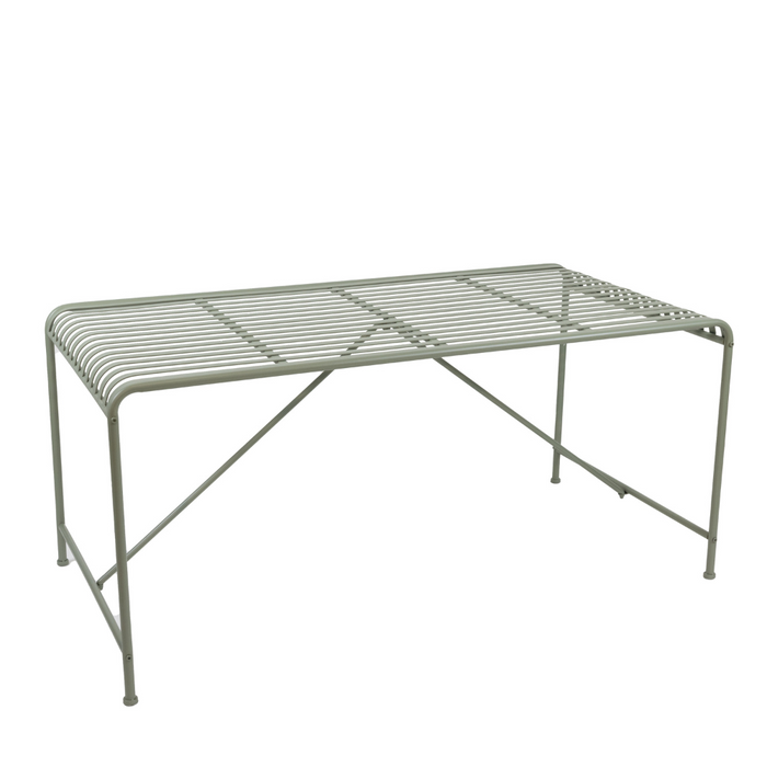 ESSCHERT DESIGN Iron Dining Table Rectangular - Sand