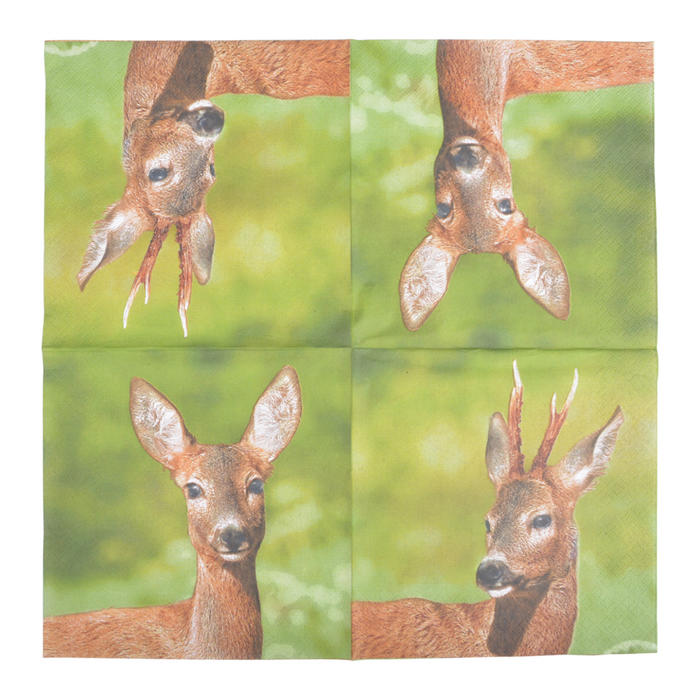 ESSCHERT DESIGN Paper Napkins 20pk - Deer