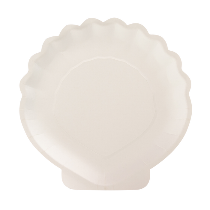 ESSCHERT DESIGN Paper Plate 10pk - Shell