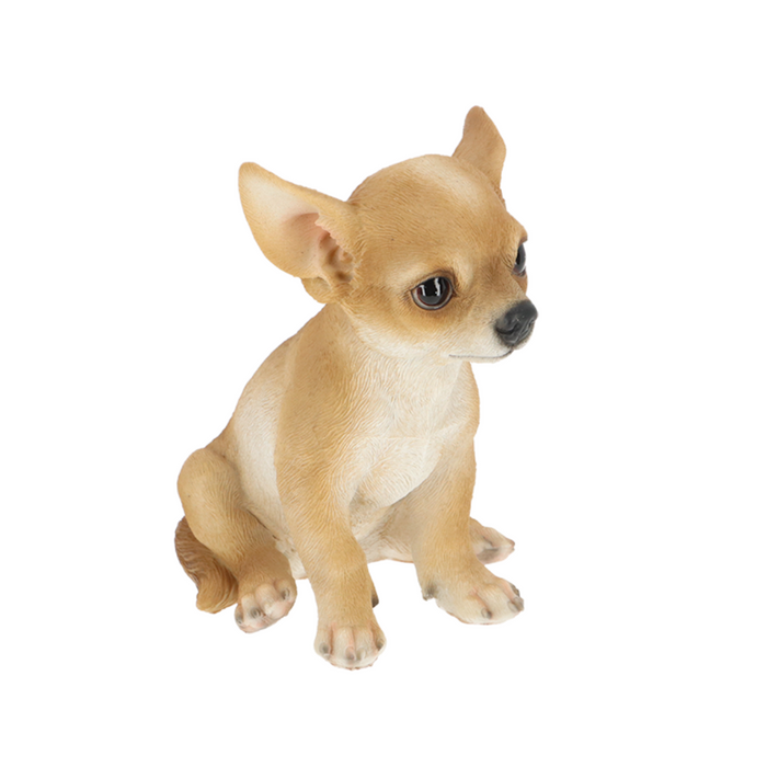 ESSCHERT DESIGN Sitting Chihuahua Statue - Set of 2