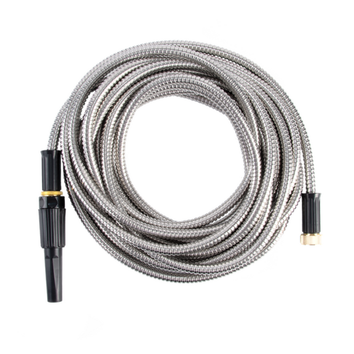 ESSCHERT DESIGN Stainless Steel Garden Hose